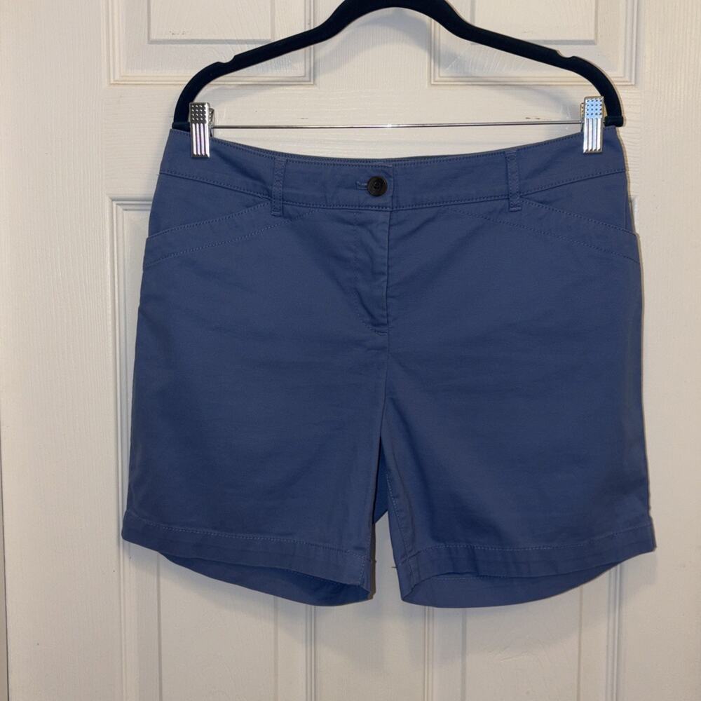 Talbots 8 Petite Blue shorts with pockets